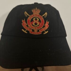 Polo Ralph Lauren Black Cap with Embroidered Logo